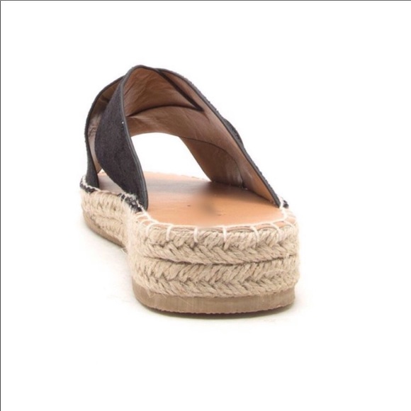 Last Pair🔥🔥New! Black X Band Sandals - Picture 5 of 7